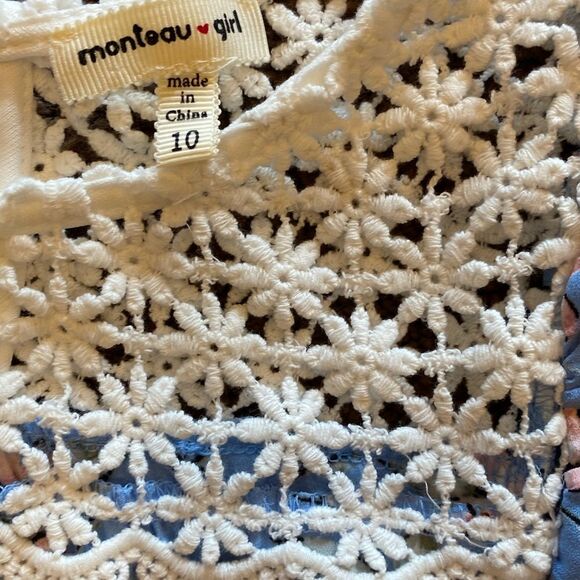 Blue Flower Top - Picture 3 of 4